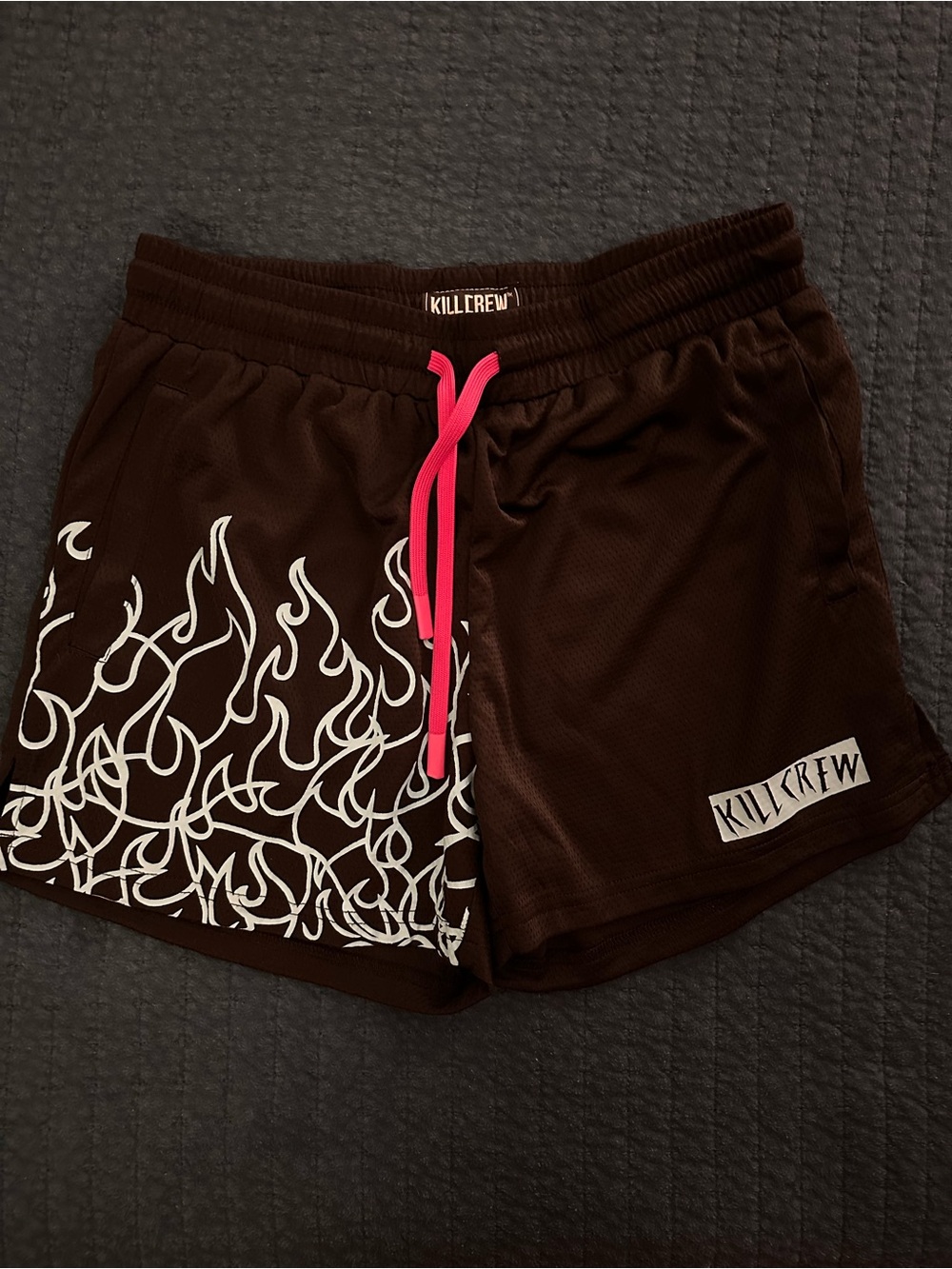 Kill Crew Black Athletic Shorts Men’s or Women’s Unisex